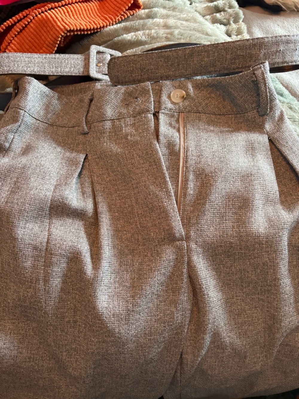 Tailored Gray Dress Pants